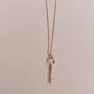 925 sterling silver key necklace